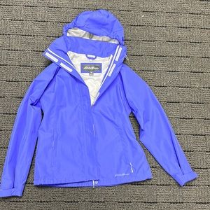 Eddie Bauer purple raincoat women’s small